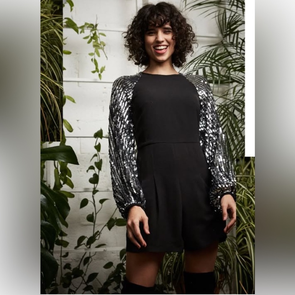 Add a little sparkle back dress